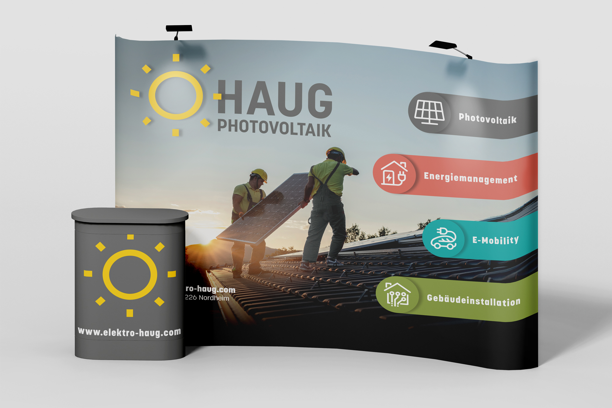 Haug Außenwerbung: Bauzaunbanner